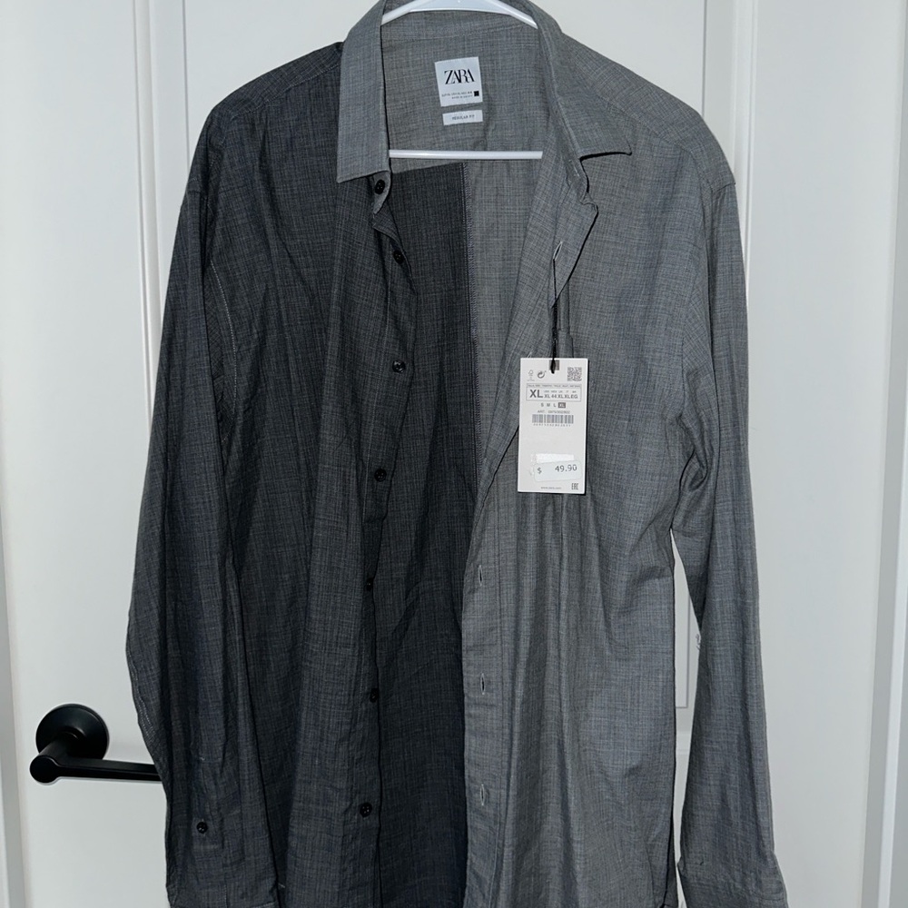 Two toned men’s Zara shirt - Brand new with tags